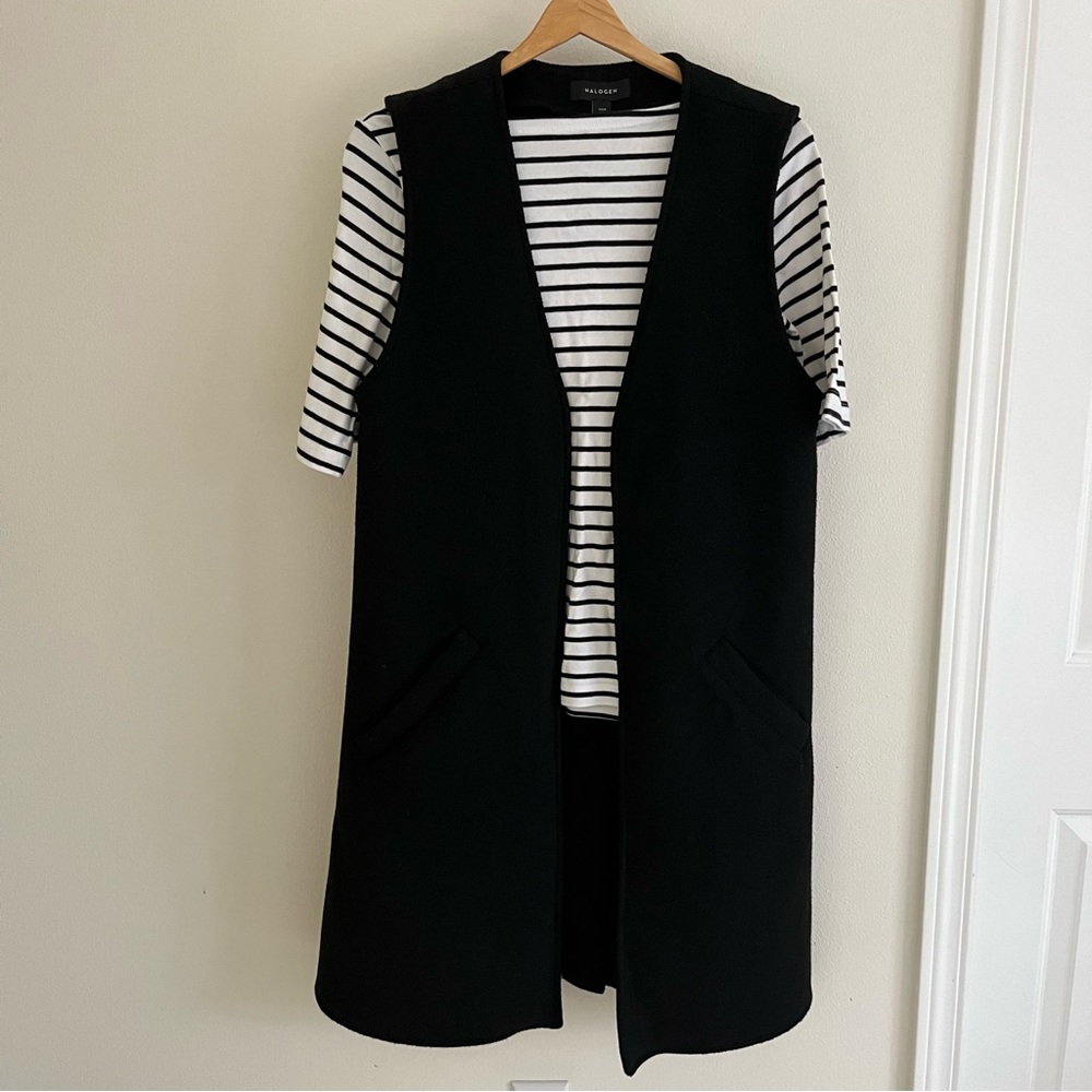 Halogen Long Sweater Vest